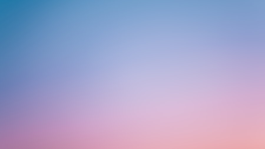 soft blurred gradient blending pale blue into warm pink
